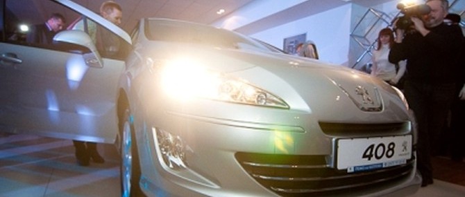 23 ноября 2012 года в автосалоне "Авто Граф М" на Котлова состоялась презентация автомобиля нового поколения - Peugeot 408.