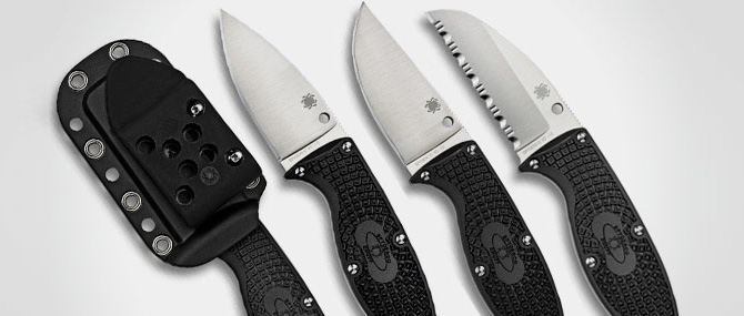 Именитая ножевая компания Spyderco выпустила новую серию ножей с фиксированным клинком Spyderco Enuff
